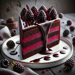 Blissful Blackberry Cake